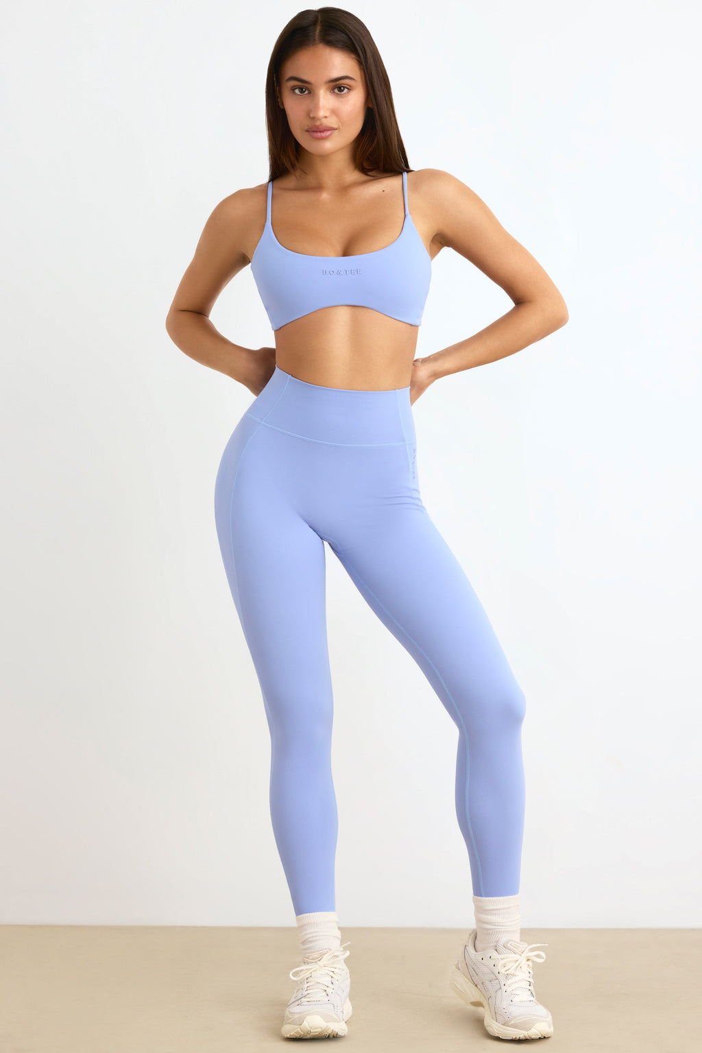 Soft Active Leggings in Lavender Blue